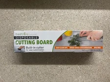 Freshfare Evriholder Disposable Roll Cutting Board BPA Free Built-in-cutter New