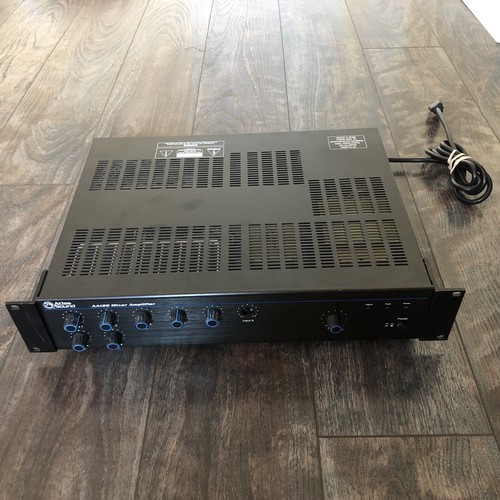 Atlas Sound AA120 AA Series Mixer Amplifier 120 Watt Six 6Input