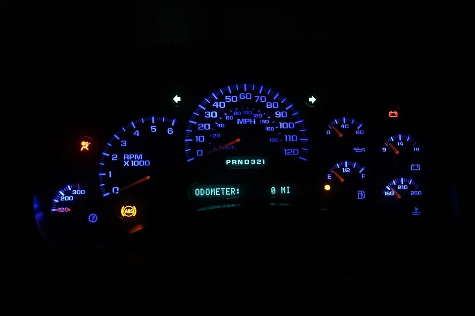 03 04 Silverado 1500 2500 Sierra Yukon Instrument Cluster with BLUE LED upgrade - Image 3 of 4