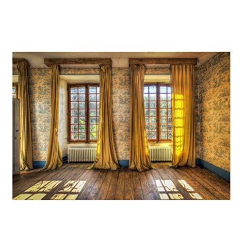 YongFoto 3x2m Vinile Fondale Foto Stanza vuota Carta da parati interna (u3x)
