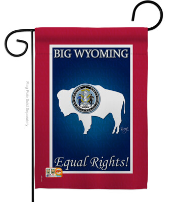 Wyoming Outdoor State Flag - #402840