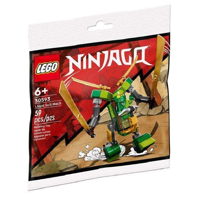 LEGO NINJAGO: Lloyd Suit Mech Polybag 30593 (SEALED)