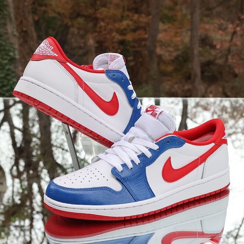 Nike Air Jordan 1 Retro Low OG University Red Men's Size 10 Nike Air Jordan 1 Retro Low OG University Red Men's Size 10
