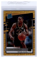 2020-21 Donruss Choice Cassius Stanley RR RC Gold 8/10 - Pacers