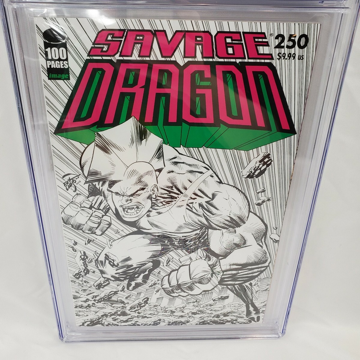 Savage Dragon #250 RARE CGC 9.8 Unreleased Erik Larsen Exclusive