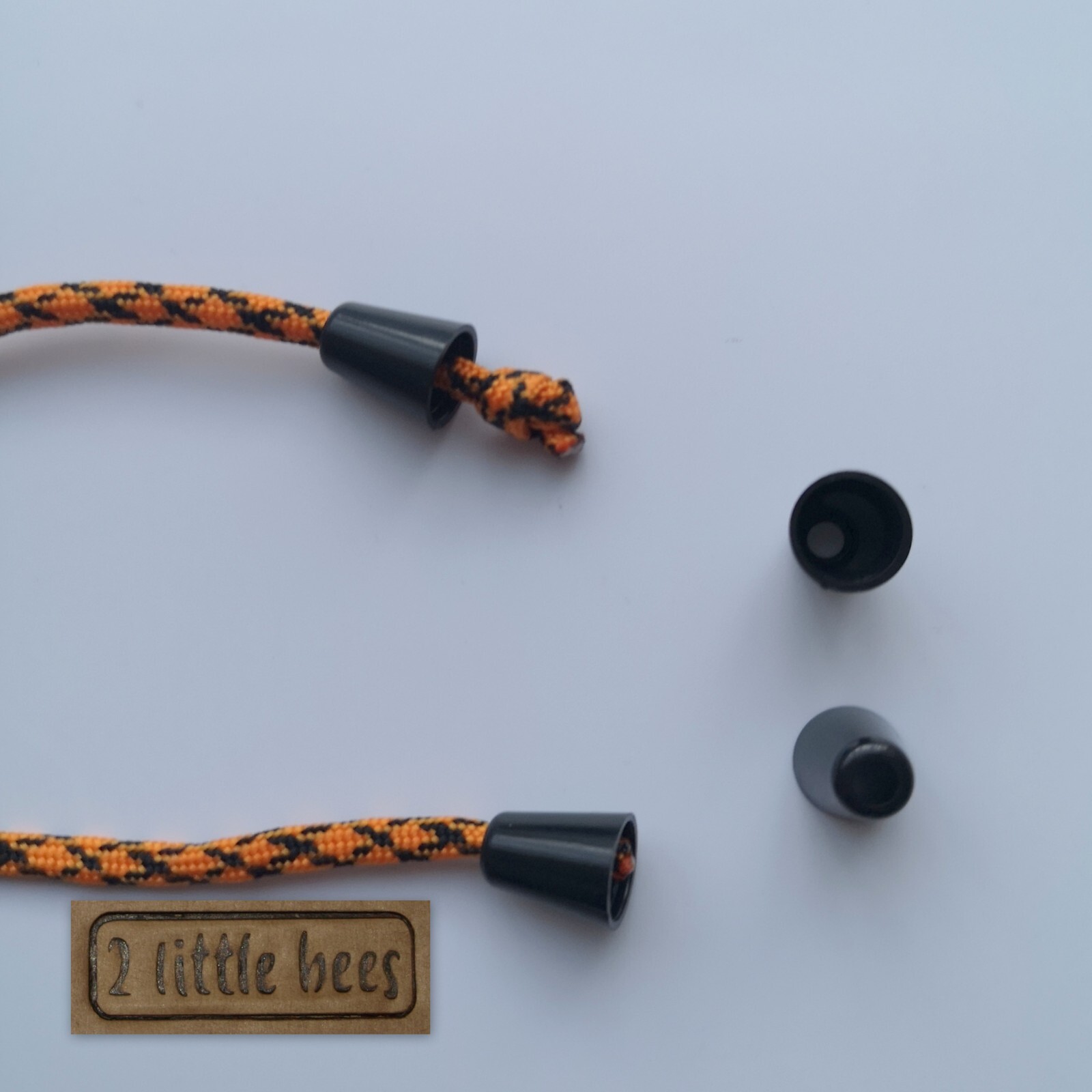 Cord Lock Toggle Stopper Clip Clamp Plastic Drawstring Buckle Shoelace ...