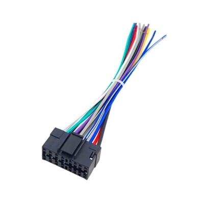 New Wire Harness 16-pin Replacement for Sony Car Radio CDX-F7005X CDXF7005X