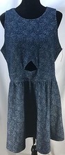 Xhilaration Sexy Sleeveless Dress In Deep Blue Sea Plus Size XXL
