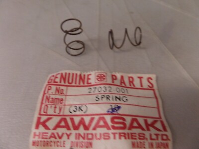 ジュン様　タイヤ② NOS Kawasaki OEM Steering Lock Spring 1973-75 MC1 1974-75 G4TR