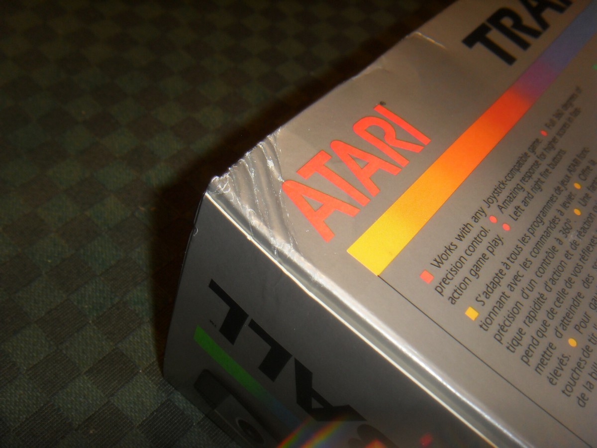 NEUF SCELLÉ jamais ouv: Trak Ball ATARI 2600 400 600 800 XL XEGS 8bit