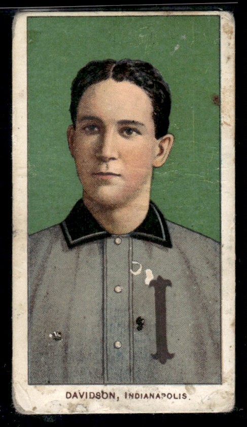 1909-11 T206 ~ Polar Bear ~ Paul Davidson Indianapolis Indians