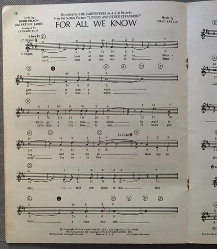 RARE Sheet Music & Songbook SALE! - Combine Postage & SAVE! - Bild 41 von 128