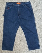 NWOT Wrangler Riggs Workwear Men's Flame Resistant Carpenter Jean Size 42W x 30L