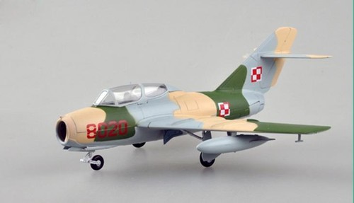 Modelo de avión de guerra de la Fuerza Aérea Polaca 1/72 EASY MODEL 37139 MIG-15UTI - Imagen 2 de 6