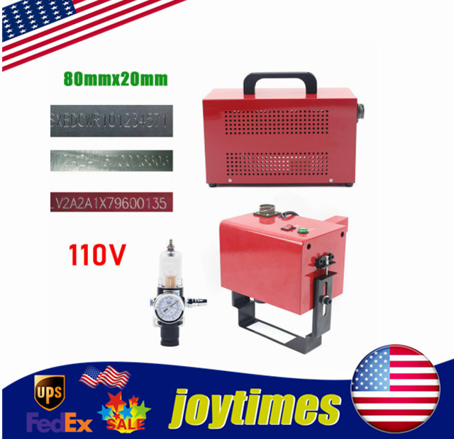 300W 110V KT-PH03 Pneumatic Dot Peen Marking Machine for VIN