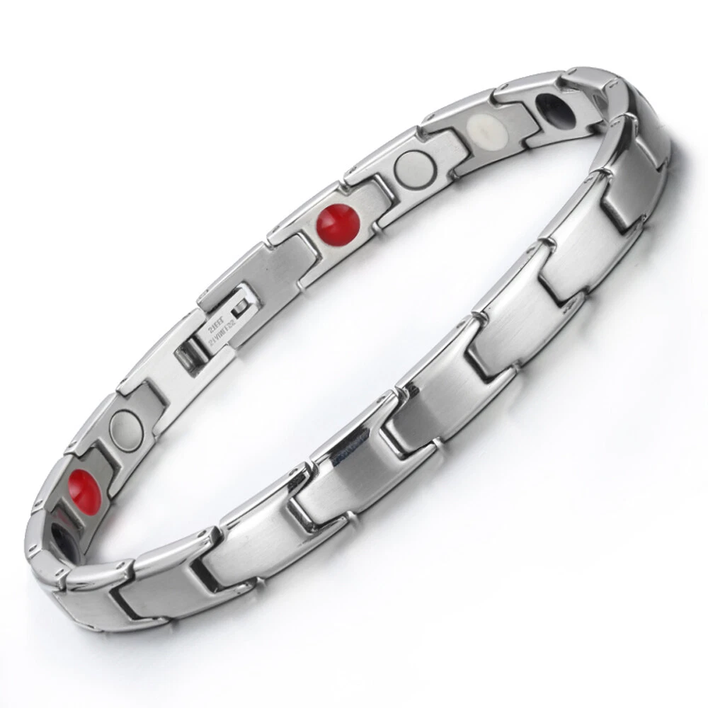 Gorgeous Thin magnetic bracelet 4 elements balance energy