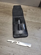 Raro Brut Grooming Set Peine, Cortaúñas, Pinzas, Cuchillo - Abridor de Botellas