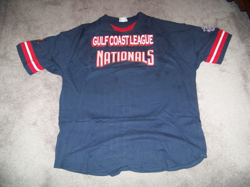 Ronnie LaBrie University of Lynchburg College Gulf Coast League Nationals Shirts