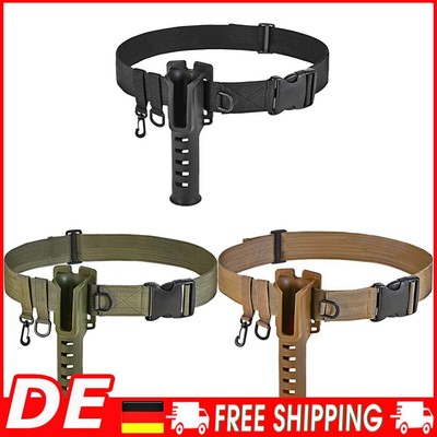 Fishing Rod Holder Belt Solid Wader Fishing Waist Belt Fishing Gear Accessories