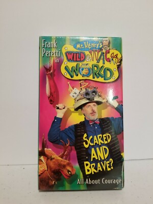 Rare Brand New Sealed Mr Henry s Wild & Wacky World Scared & Brave? #2 VHS
