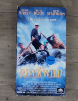VINTAGE The River Wild VHS Tape Movie 1994 Meryl Streep