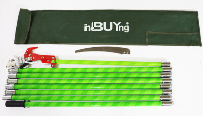 26 Feet Tree Pole Pruner Tree Saw Out Cutter Trimmer Tool Home Garden Lopper