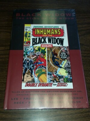 MARVEL PREMIERE CLASSIC VOL. 28 BLACK WIDOW THE STING SEALED HARDBACK