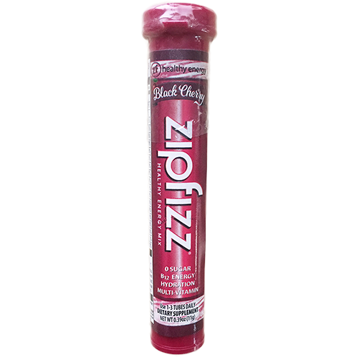 EXP 2024 Zipfizz Black Cherry MultiVitamin Energy Hydration Drink Mix
