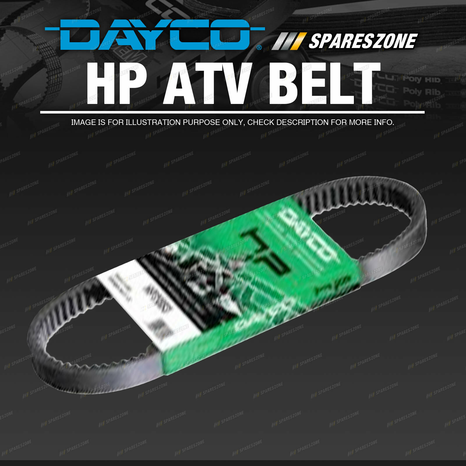 Dayco Outdoor Activity/ATV Belt HP Kawasaki main image 0