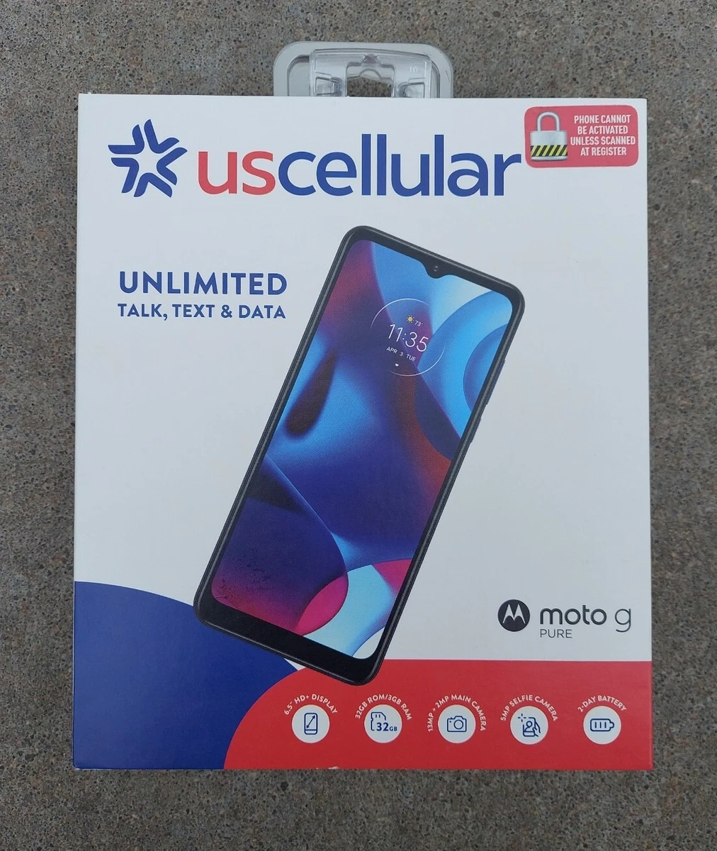 Moto E | Unlocked | Made for US by Motorola | 2/32GB | 13MP Camera | 2020 | Blue