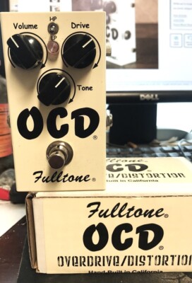 Fulltone OCD V 1.7 Obsessive Compulsive overdrive effector Fulltone OCD V 1.7 Obsessive Compulsive overdrive effector