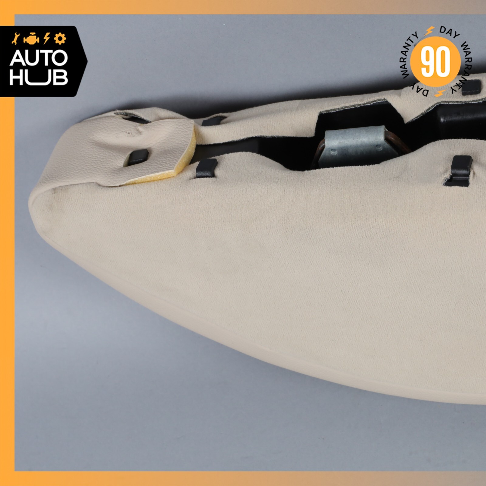 Maserati Quattroporte M156 Rear Left Side Seat Cover Trim Bolster Beige OEM