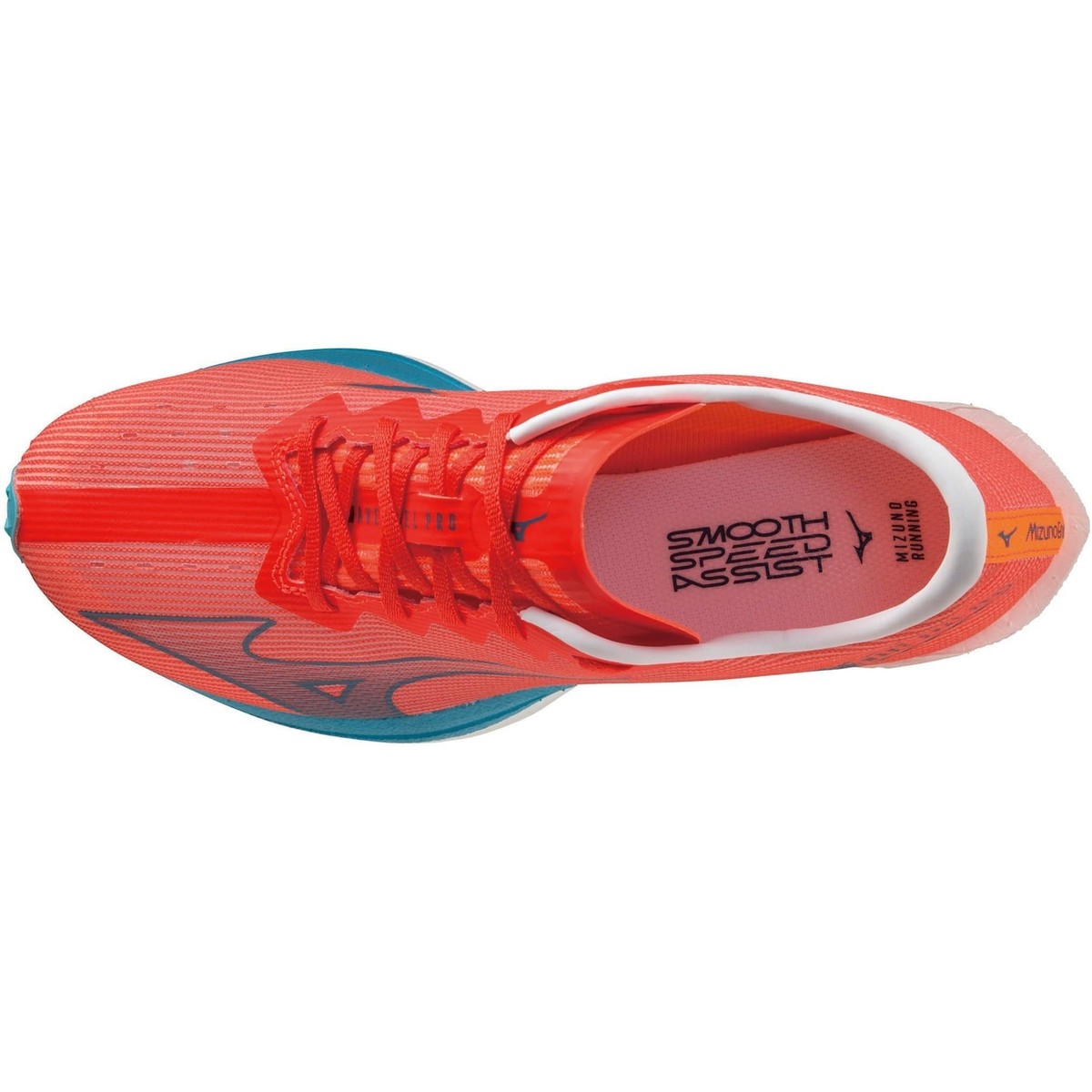 Mizuno Wave Duel Pro Running Shoes Orange Lightweight Racing Mizuno Wave Duel Pro Running Shoes Orange Lightweight Racing