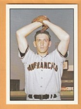 Jim Duffalo San Francisco Giants 1978 TCMA 60'S I #204 DuBois Pennsylvania