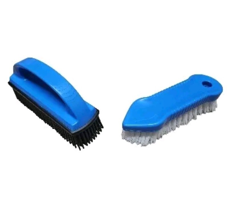 Allzweckbürste, Gummibürste, Bürste mit Gummiborsten Tierhaarentfernen