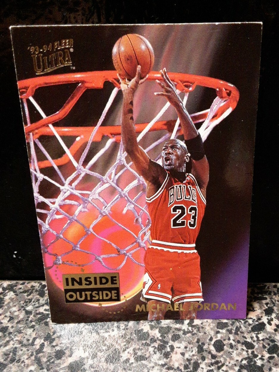1993 Ultra #4 Michael Jordan Inside Outside NM-MT+