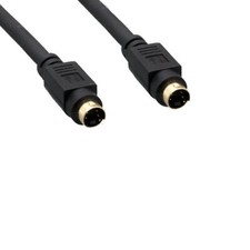 LOT 10pcs 6' S-Video Video Cable Mini Din 4 Cable Satellite DVD S-VHS VCR to TV