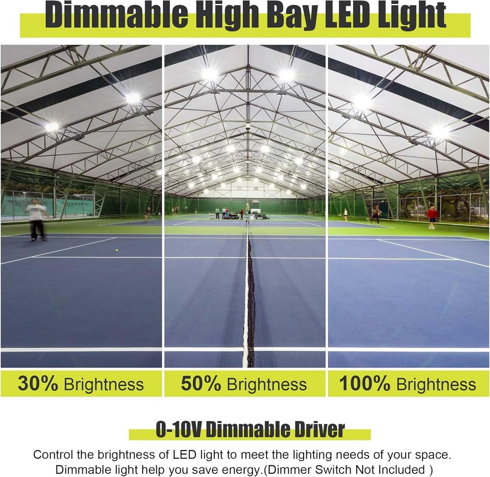 70000Lumen LED High Bay Area Lighting 500W Commercial Warehouse Shop