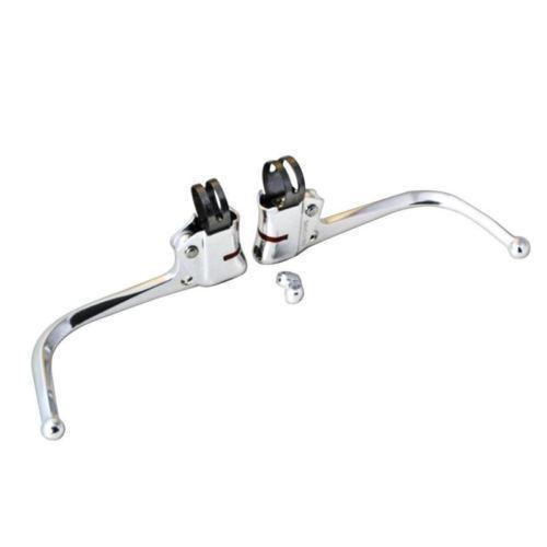 Leva Piegata Classica Set Leva Freno Dia-Compe DC 139 Stile Guidonnet Vintage Piegato - Colore Argento Leva Freno Per Bici Classiche Leva Piegata Classica Set Leva Freno Dia-Compe DC 139 Stile Guidonnet Vintage Piegato - Colore Argento Leva Freno Per Bici Classiche