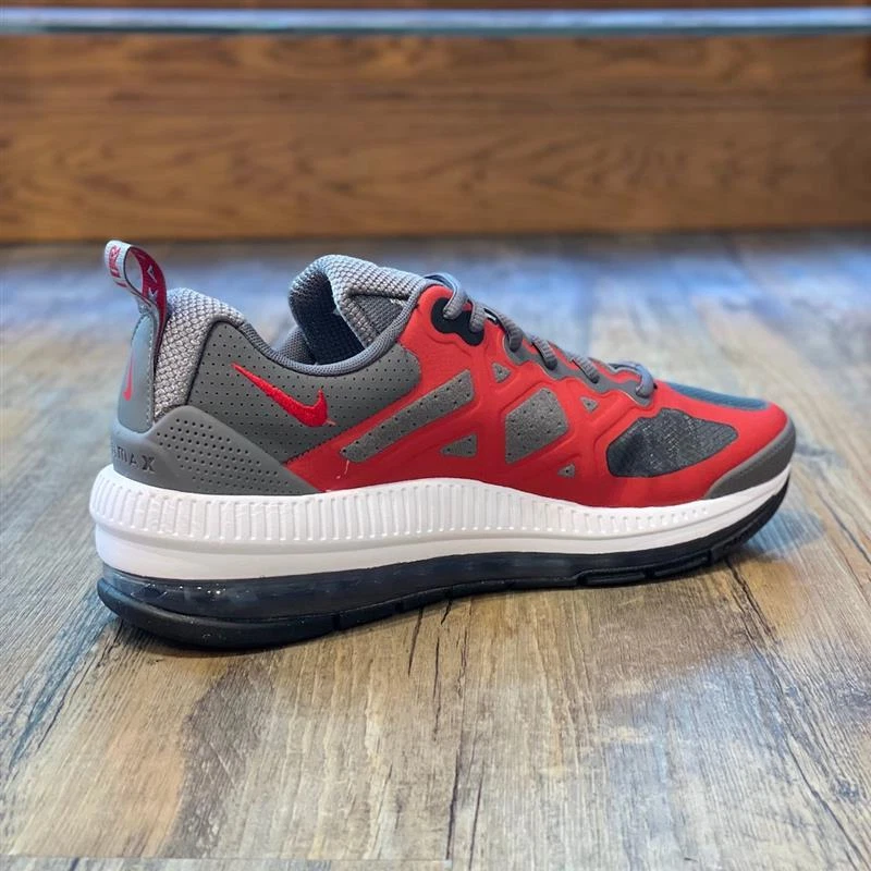 Nike Air Max Genome Gr.43 grau rot DC9410 600 Sneaker Herren Sport