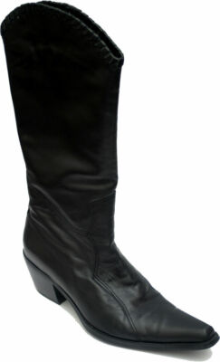 Two Lips Tacoma Dress Boots BLACK Womens 10
