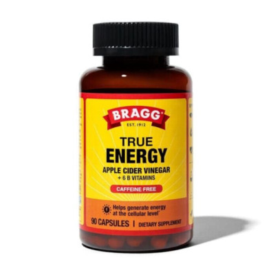 Bragg Apple Cider Vinegar botanical Capsule - 90 Count (ACV90) Exp Dec 2026