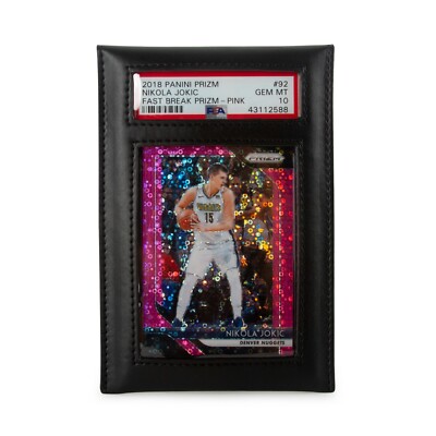 card guard graded card sleeves Hi-End Leather Card Sleeve Case Slab Protector For PSA BGS SGC Graded Cards