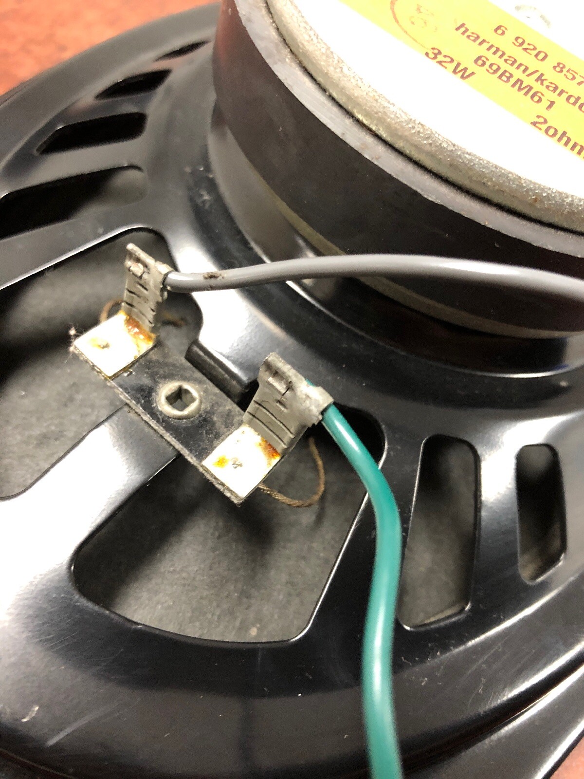 BMW 6920857 E46 Coupe Rear Harman Kardon Sub Woofer Speaker OEM  