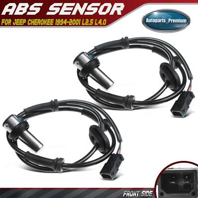 2x ABS Wheel Speed Sensor for Audi 80 90 A4 Coupe Quattro Rear Left & Right Side