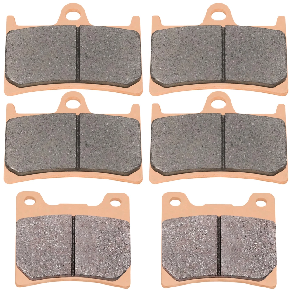 Pastillas de freno delanteras y traseras sinterizadas para Yamaha YZF600R 1997-2007 Foto 4 de 4