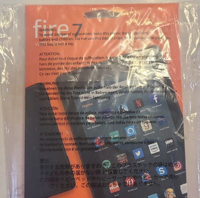 Amazon Fire 7 Tablet 16GB Black 7'' Screen Amazon Fire Series Model Fire 7