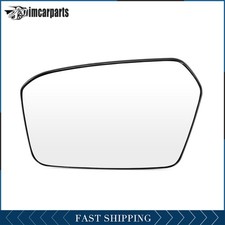 Driver Side FLAT Mirror Glass Chrome Compatible With Ford FUSION 2006-2010