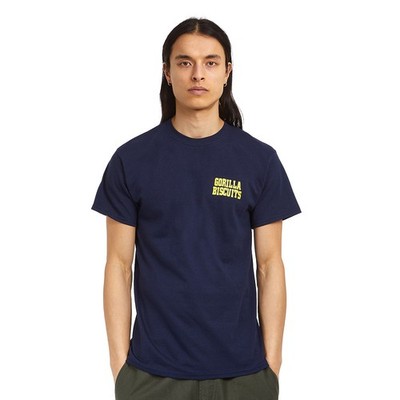 Gorilla Biscuits - Hold Your Ground Pocket T-Shirt Navy