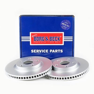 BORG & BECK BBD4606 Brake Disc Front Fits Lexus ES Toyota Auris Camry Mirai RAV4